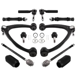 12Pcs Front Tie Rod Ends & Control Arm for Chevrolet Avalanche 2007 2008 2009 2010 2011 2012 2013