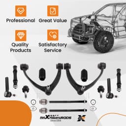 12Pcs Front Tie Rod Ends & Control Arm for Chevrolet Avalanche 2007 2008 2009 2010 2011 2012 2013