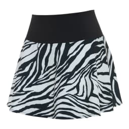 Stripes Women Sports Pants Skirt High Waist Breathable Running Exercise Short Skirt Quick Dry Tennis Skirt