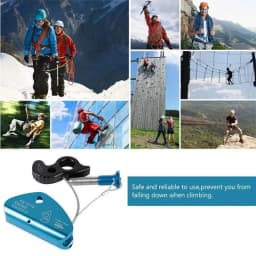 Rock Climbing Ascender Heavy Duty Rock Climbing Ascender Rope Grab For Rock Climbing Mountaineering Tree Arborist Expedition