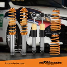 Adjustable Coilovers Adjustable Lowering Coils for FIAT 500 Abarth 2008-2019 Coilovers Shock Lowering Shocks Kit