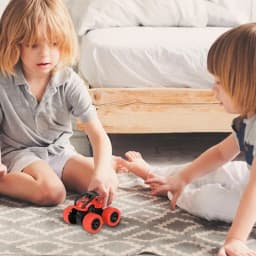 Stunt Toy Cars Friction Powered Push And Go Cars Mini Four-wheel Drive Stunt Rolling Inertial Off-road Vehicle For Kids