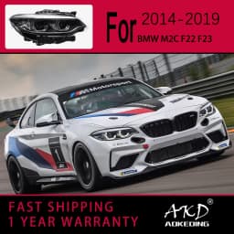 Car Lights for BMW F22 M2C LED Headlight 2014-2019 M2 F23 F87 Head Lamp Drl Projector Lens Automotive Accessories