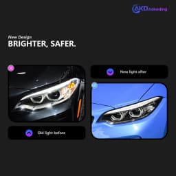 Car Lights for BMW F22 M2C LED Headlight 2014-2019 M2 F23 F87 Head Lamp Drl Projector Lens Automotive Accessories