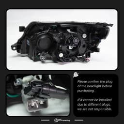 AKD Head Lamp for Subaru Forester LED Headlight 2008-2012 Headlights Forester DRL Turn Signal High Beam Angel Eye Projector Lens