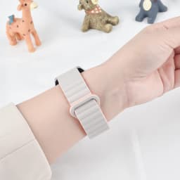 Silicone Magnetic Loop For Amazfit GTS 4/2/Mini/2e/GTR 3 pro/GTR4/stratos belt 20mm 22mm watch strap bracelet amazfit bip u pro