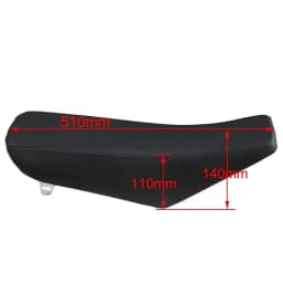 Black Plastics Fender Kit + Fuel Tank + Seat For Yamaha TTR110 TTR 110 Pit Bike