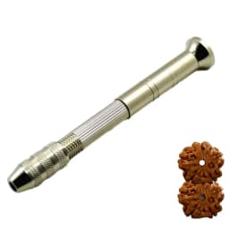 Pin Vise Drill Bits Swivel Head Pin Vise Ergonomic Handle Professional Precise Multipurpose Hand Vise For DIY Hairpin Keychain