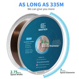GEEETECH 10Kg 3d Silk PLA Filament 1.75mm Spool Wire For 3D Printer Material, Safety, Vacuum Packaging
