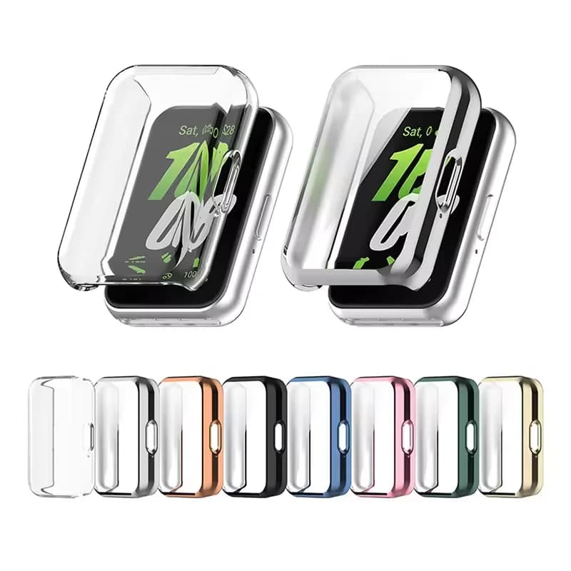 Cover for Samsung Galaxy Fit 3 Case Screen Protector Smart watch accessories All-around Soft TPU Bumper for Samsung galaxy fit3