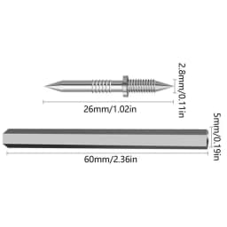 Double Headed Mud Nail For Seamless Wood Paneling Non-marking Nails Cement Nails Double-headed Invisible Seamless Nail For Craft