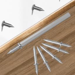 Double Headed Mud Nail For Seamless Wood Paneling Non-marking Nails Cement Nails Double-headed Invisible Seamless Nail For Craft