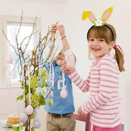 Easter Rabbit Headband Easter Egg Hairband Festive Kids Headband Universal Easter Accessories For Party Home Festival