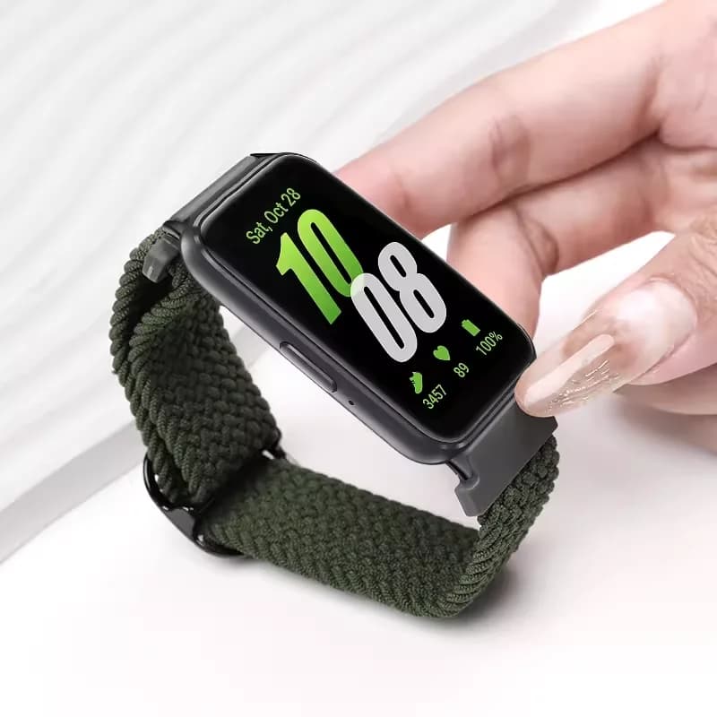 for Samsung Galaxy Fit 3 Strap Accessories watchband sport Nylon Braided Adjustable Replacement correa bracelet Galaxy fit3 band