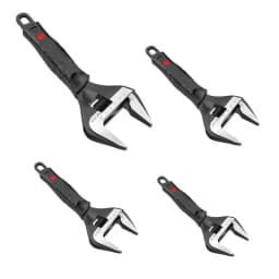 Adjustable Crescent Wrench Crescent Shape Stainless Steel Wrenches Kitchen Basin Wrench Tool Shifter Spanner Sink Tools Wrench