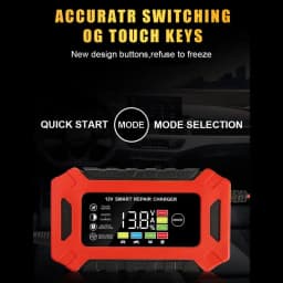Battery Chargers 12V Smart 6A Battery Maintainer Battery Minder With Temperature Compensation For Motorcycle Car Lawn Mower Boat