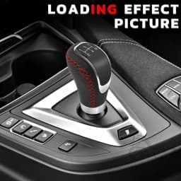Universal 5 Speed Gear Shift Knob Shifter Lever Handle Stick PU Leather Auto Accessories For All Manual Car