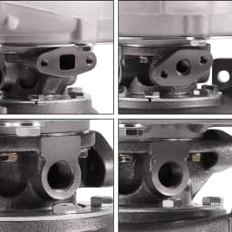 GT3037 Turbocharger Universal Turbo 500BHP T3 Flange for 2.5-3.0L 4/6 Cyl Engines