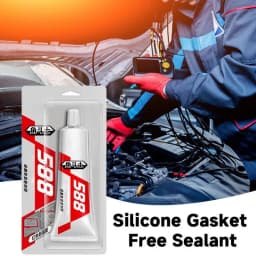 85g Waterproof Red RTV Gasket Maker Waterproof High Temp Silicone Sealant Multifunctional Sealer For Metal Glass Wood Rubber