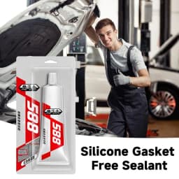 85g Waterproof Red RTV Gasket Maker Waterproof High Temp Silicone Sealant Multifunctional Sealer For Metal Glass Wood Rubber