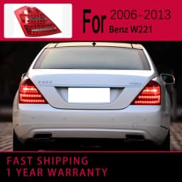 Car Lights for Benz W221 LED Tail Light 2006-2013 S300 S350 S500 Rear Stop Lamp Brake Signal DRL Reverse Automotive Accessories