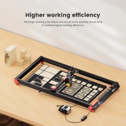 AlgoLaser DIY KIT /Alpha MK1/Alpha MK2 Y-Axis Extension Kit Laser Engraver Expand Working Area to 33.46" x 15.75"(850mm*400mm)