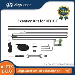 AlgoLaser DIY KIT /Alpha MK1/Alpha MK2 Y-Axis Extension Kit Laser Engraver Expand Working Area to 33.46" x 15.75"(850mm*400mm)