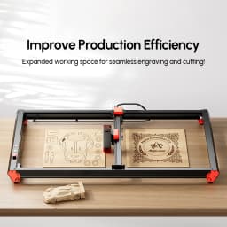AlgoLaser DIY KIT /Alpha MK1/Alpha MK2 Y-Axis Extension Kit Laser Engraver Expand Working Area to 33.46" x 15.75"(850mm*400mm)