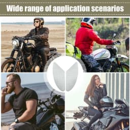 Motorcycle Tank Pad 2pcs Tank Pad Protector Fashionable Anti-Slip Rubber Tank Grips Motorcycle For Boyfriend Father Husband