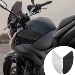 Motorcycle Tank Pad 2pcs Tank Pad Protector Fashionable Anti-Slip Rubber Tank Grips Motorcycle For Boyfriend Father Husband