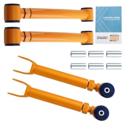 Maxpeedingrods 4x Upper Suspension Adjustable Control Arms for Jeep Grand Cherokee ZJ 1993-1998 for Jeep Cherokee XJ 1986-2001
