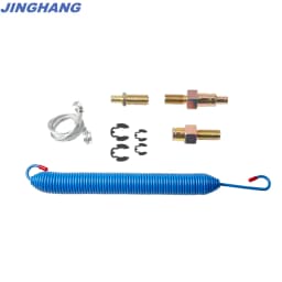 Peterbilt 379 Hood Spring, Cable and Stud bolts w/ Retaining Rings 13-04638