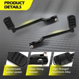 Motorcycle Left Front Rear Gear Shift Shifter Lever Pedal Peg For Harley Touring FL Softail Trike 1988-2020 Trike 08-2018