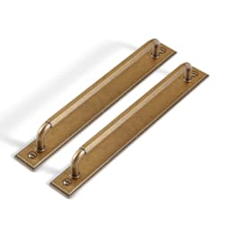 Goo-Ki 320mm Hole Center Champagne Bronze Cabinet Pulls for Furniture Zinc Alloy  Black Kitchen Drawer Pulls Drawer Handles