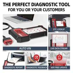 THINKCAR THINKSCAN Plus S7/S4/S6 OBD2 Diagnostic Tool Auto Code Reader OBD 2 Automotive Scanner Lifetime Free Update