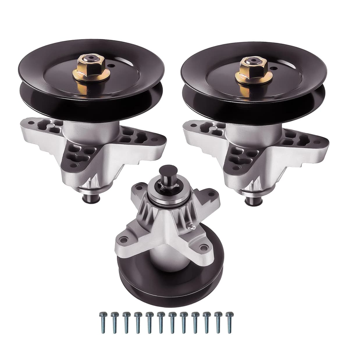 3PCS 50" Deck Spindle Kit For Cub Cadet LT1050 LGT1050 LGTX1050 I1050 618-04126 Mower Mandrel Spindle Assembly