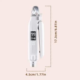Electric Pet Nail Trimmer Rechargeable Electric Nail Trimmer For Cats Quiet Pet Nail Grinder & Nail Trimmer With LED Light For
