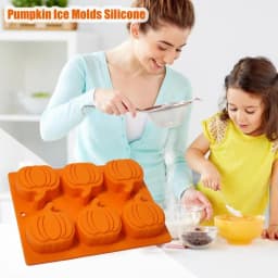 Pumpkin Chocolate Mold Non-Stick Silicone Chocolate Mold Candy Molds Food Grade Baking Accessories Multipurpose Chocolate Molds
