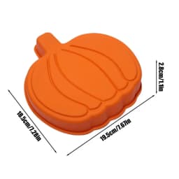 Pumpkin Chocolate Mold Non-Stick Silicone Chocolate Mold Candy Molds Food Grade Baking Accessories Multipurpose Chocolate Molds