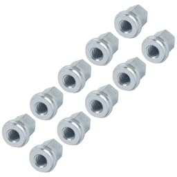 10 X Group 31 Battery Stainless Steel Closed Nut for Standard 3/8" Stud 6015-010