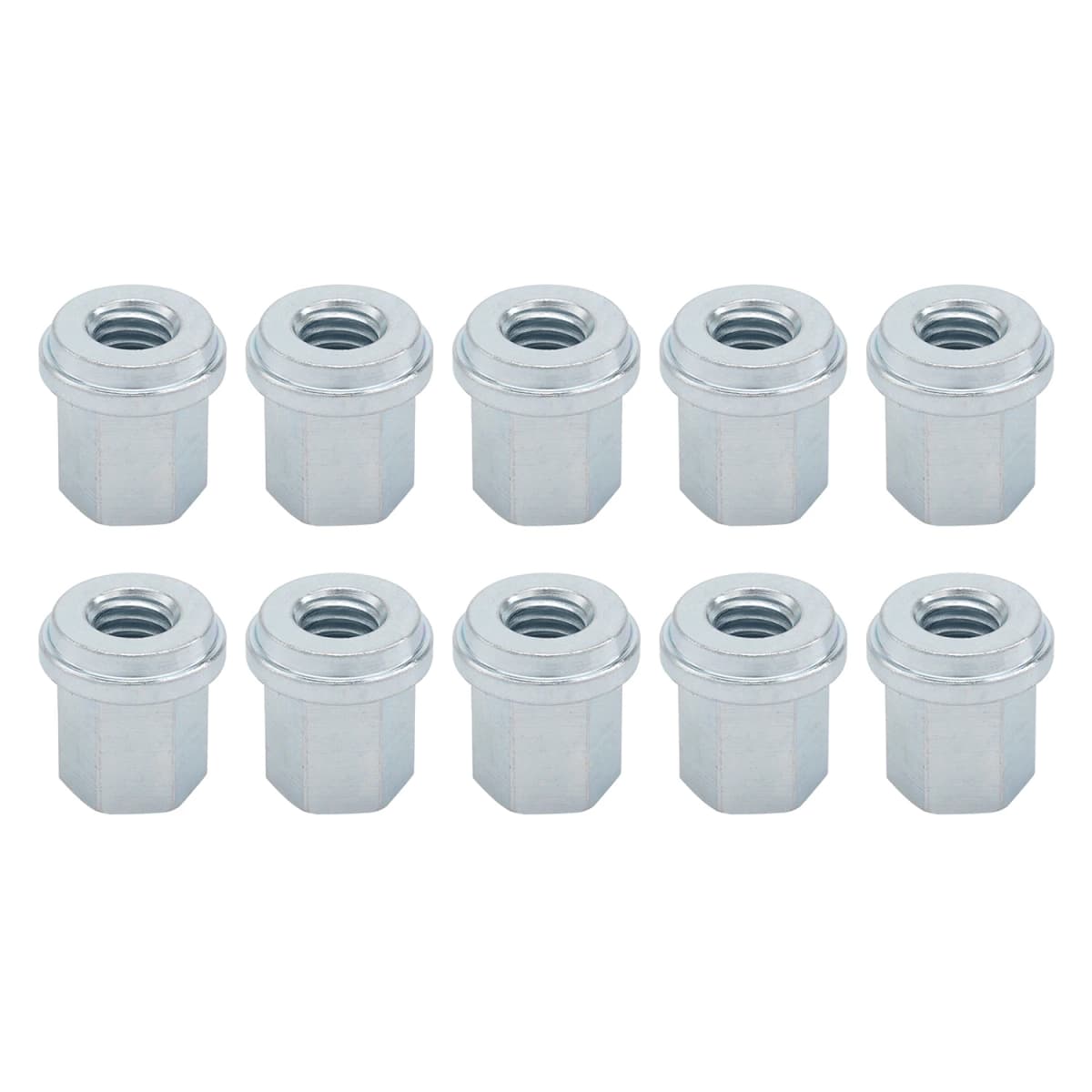 10 X Group 31 Battery Stainless Steel Closed Nut for Standard 3/8" Stud 6015-010