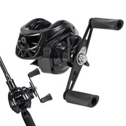 Metal Fishing Reel Black Metal Fishing Reel Lightweight Fishing Accessories User Friendly Fishing Reel For Fishing Enthusiast