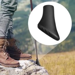 Crutch Tips Heavy Duty Cane Tips Walking Stick Accessories Replacement Feet Anti-Slip Rubber Feet For Outdoor Activities