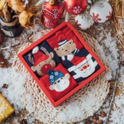 Cotton Christmas Sport Socks Christmas Decoration For Home Christmas Ornament Xmas Gifts Navidad Natal 2025 Decor Socks New Year