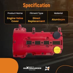 Valve Cover Engine Camshaft w/Gasket for Chevy Cruze Volt Sonic 1.4L 2011-2019