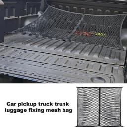 Cargo Cover Mesh Net Sturdy Elastic Truck Bed Organizer Heavy Duty Storage Car Accessories Stable Elastic Mesh Trunk Cargo