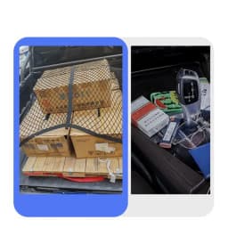 Cargo Cover Mesh Net Sturdy Elastic Truck Bed Organizer Heavy Duty Storage Car Accessories Stable Elastic Mesh Trunk Cargo