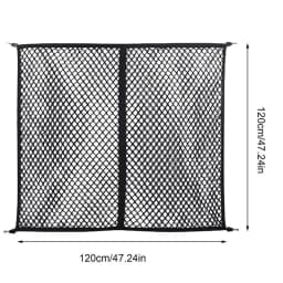Cargo Cover Mesh Net Sturdy Elastic Truck Bed Organizer Heavy Duty Storage Car Accessories Stable Elastic Mesh Trunk Cargo