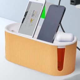 Cord Organizer Box Cord Management Box Household Cable Wire Box Hider Desktop Cord Storage For Hiding Power Strips And