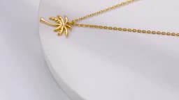 Palm Tree Pendant Necklace for Women Men Goth Aesthetic Coconut Tree Choker Chain Necklace Stainless Steel Jewelry Gifts